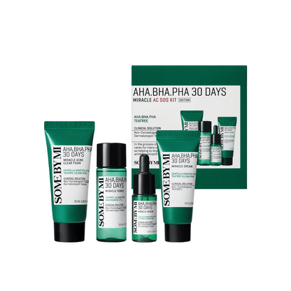 AHA BHA PHA 30 Days Miracle AC SOS Kit [4pcs]