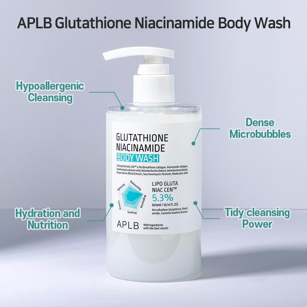 Glutathione Niacinamide Body Wash [300ml]