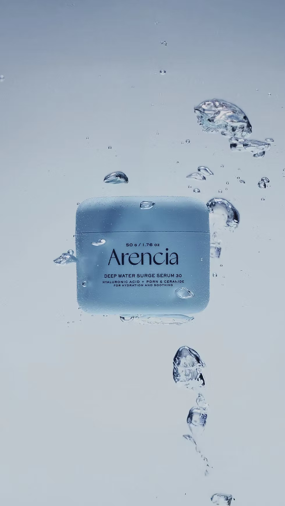 Fresh Blue Hyssop Rice Mochi Cleanser [120g]