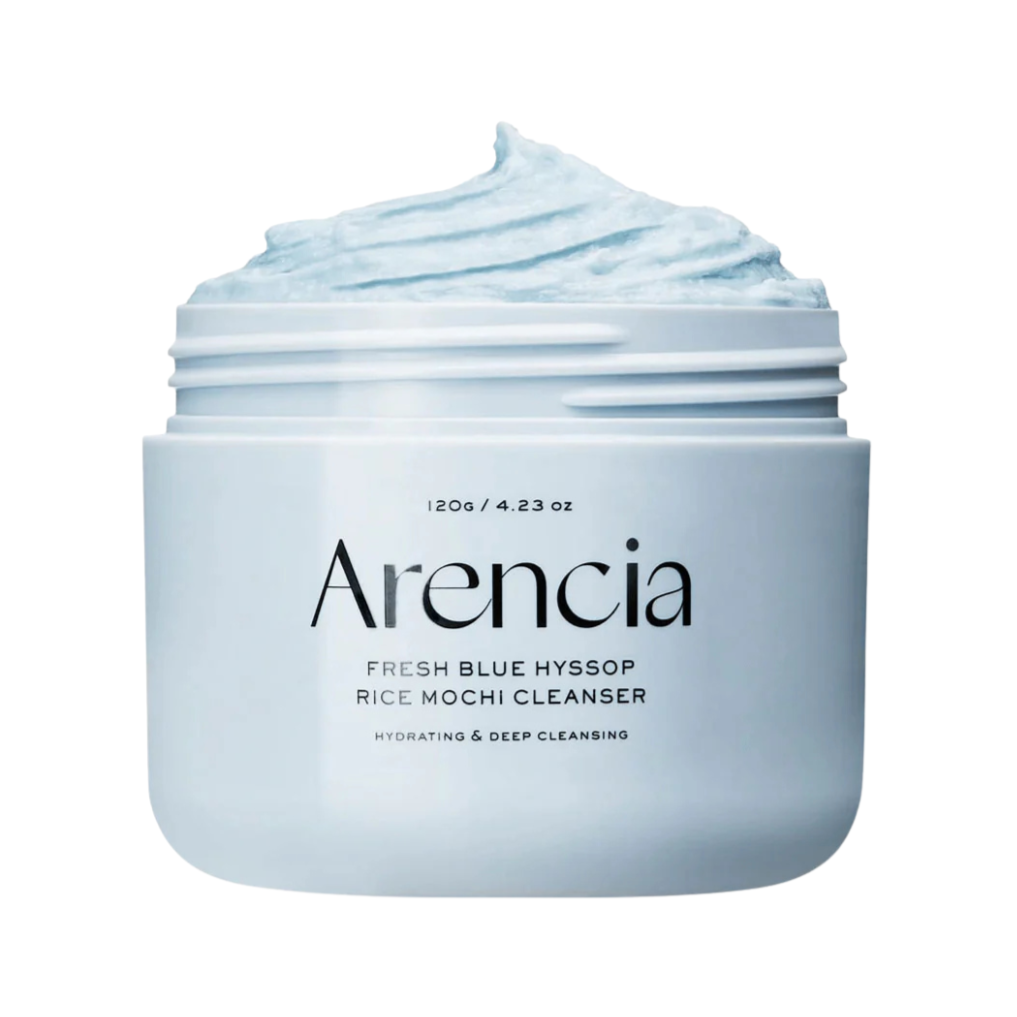 Fresh Blue Hyssop Rice Mochi Cleanser [120g]