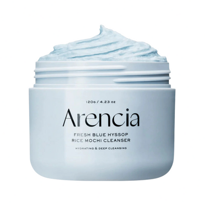 Fresh Blue Hyssop Rice Mochi Cleanser [120g]