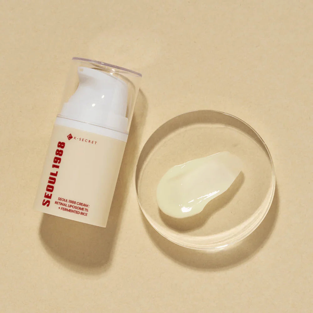 SEOUL 1988 Cream : Retinal Liposome 1% + Fermented Rice [50ml]