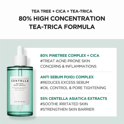 Madagascar Centella Tea-Trica Relief Ampoule [100ml]