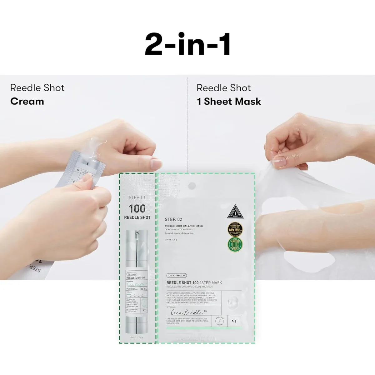 Reedle Shot 700 2-Step Mask