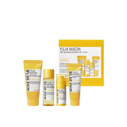 Yuja Niacin Anti Blemish Starter Kit [4pcs]