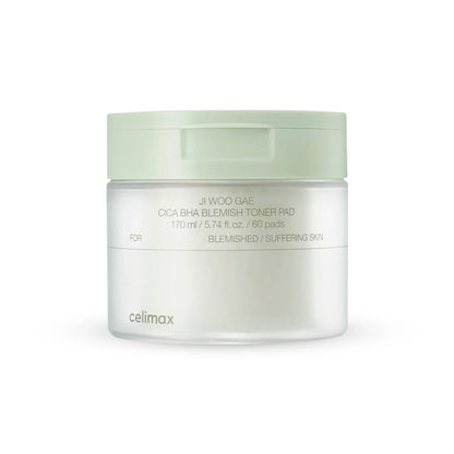 Ji Woo Gae Cica BHA Blemish Toner Pad [60 pcs]