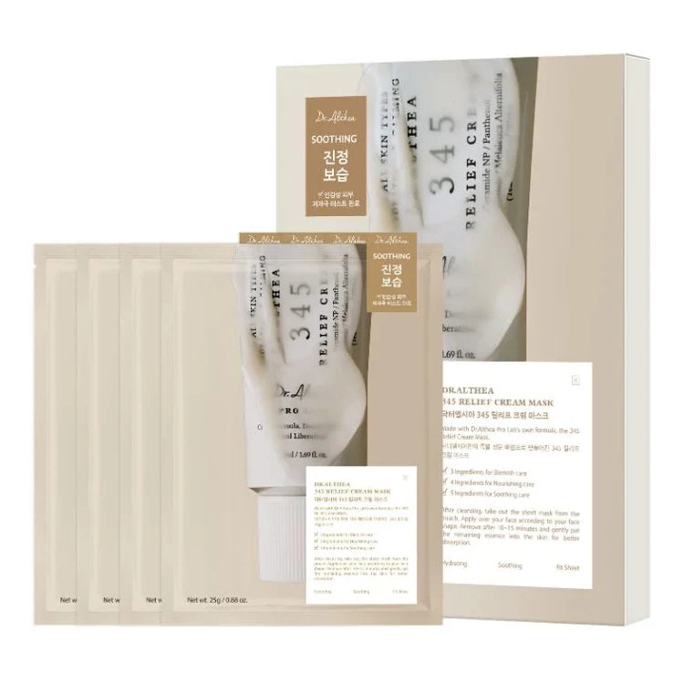 345 Relief Cream Mask [4ea]