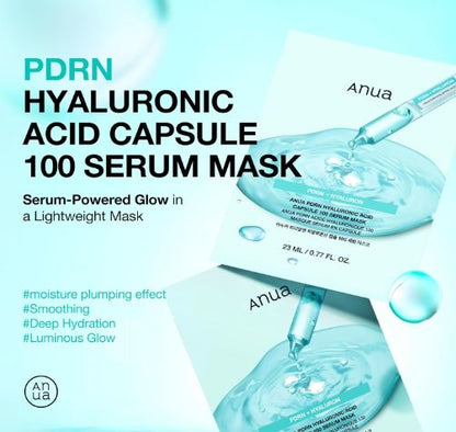 PDRN Hyaluronic Acid Capsule 100 Serum Mask [23ml]