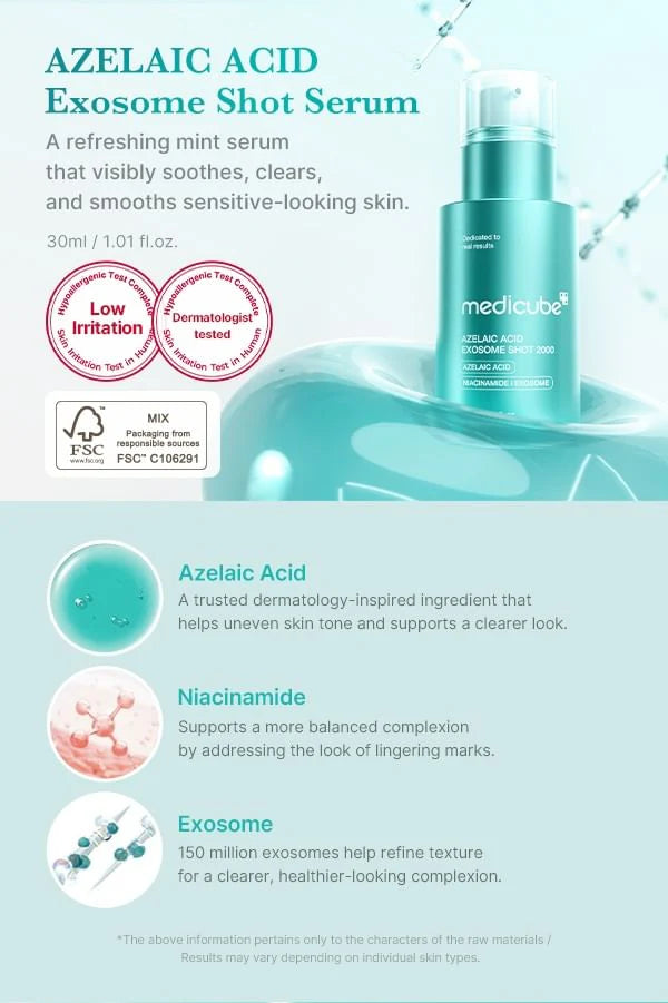 Azelaic Acid Exosome Shot 2000 [30ml]