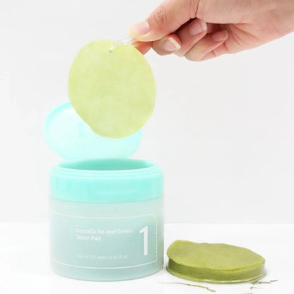 [numbuzin] No. 1 Centella Re - Leaf Green Toner Pad [70 Pads] - Skin Care