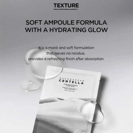 Madagascar Centella Tone Brightening Glow Mask [1pcs]