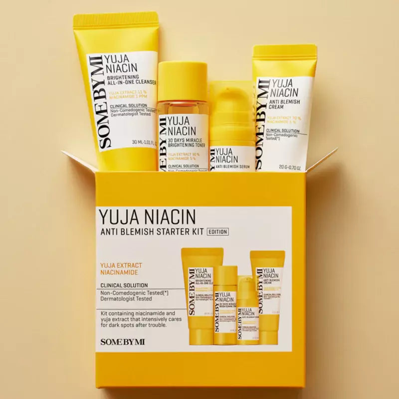 Yuja Niacin Anti Blemish Starter Kit [4pcs]