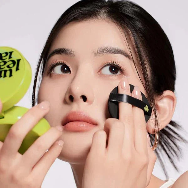 [UNLEASHIA] Satin Wear Healthy - Green Cushion [15g] - 4 Colors - Foundation